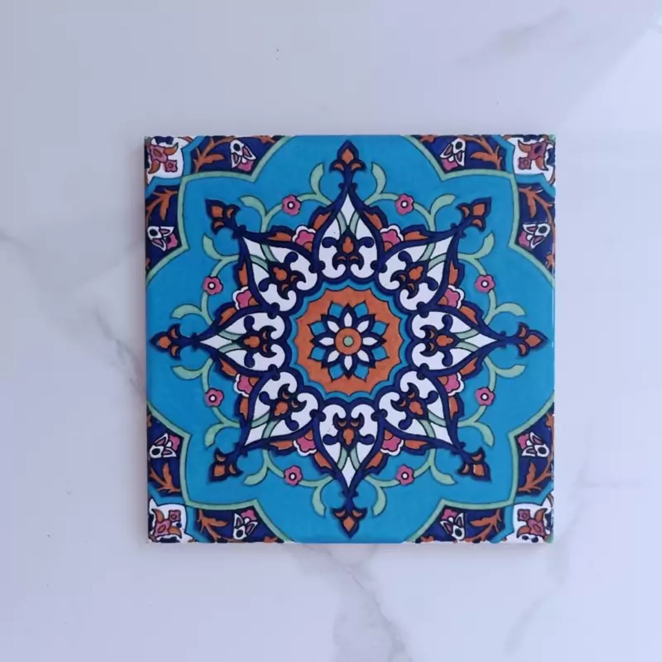Persian Backsplash Tiles – Waterproof Design for Kitchens & Bathrooms (25 Pcs)