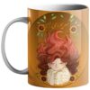 Persian Zodiac Mug - Shahrivar Calligraphy Pattern