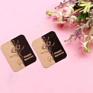 Nowruz Cards with Tulip Pattern (X20)