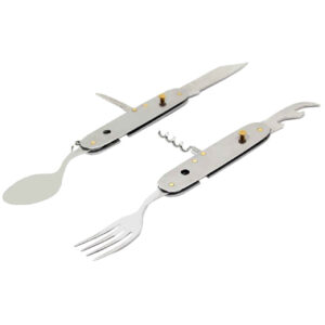 Portable Camping Tableware & Cutlery Set – Lightweight, Ideal for Backpacking & Travel