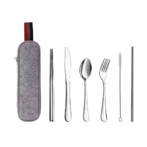 Portable Camping Tableware & Cutlery Set – Portable, Durable & Perfect for Any Outdoor Trip