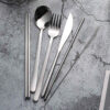 Portable Camping Tableware & Cutlery Set - Portable, Durable & Perfect for Any Outdoor Trip
