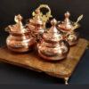 Premium Storage Jars for Modern Homes 4Pcs with Stand & Spoon