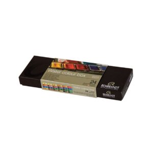 Rembrandt 24-Color Watercolor Set Perfect for Any Artistic Project
