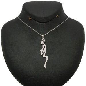Silver Name Necklace Arash in Farsi
