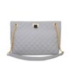 Stylish Leather Bag with Fashionable Chain Strap