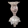 Filigree Candlestick Set of Two, Made of Copper and Silver Plated