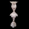 Filigree Candlestick Set of Two, Made of Copper and Silver Plated