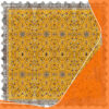 Timeless Beauty – Velvet Tablecloth with Floral & Geometric Patterns