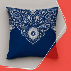 Traditional Persian Floral Print Cushion Cover for Elegant Decor (X2)