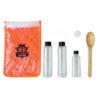Travel Spice Container Set of 4 - Designed for Carrying oil & Salt, Ideal for Camping