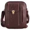 Trendy Artificial Leather Crossbody Messenger Bag for Commuters