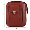 Trendy Artificial Leather Crossbody Messenger Bag for Commuters