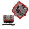 Trendy Chain Handbag and Scarf Combo - Stylish & Unique Design