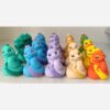 Vibrant King Cobra Figurine Handmade Persian New Year Decoration