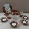 Vitarail Haft-seen Set Dishes with Suitable for Nowruz Geometric Design Set of 11