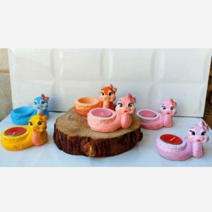 Whimsical Snake Candle Light Holders for Nowruz 1404