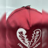 Red Satin Baseball Cap for Women – Stylish and Comfortable