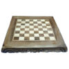 Handcrafted Persian Wooden Chess Set with Traditional Wood Carving Design