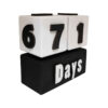 Wooden Cube Desk Calendar – Suitable for Office Accessory & Time Management