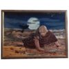 Marquetry Wood Inlay Art - Handcrafted Zolnoun Design