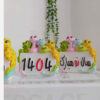 Year of the Snake 1404 Figurine – Cute, Unique & Vibrant (x2)