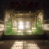 bedside lamp Maquette Model of the Shrine of Imam Hussein with a Frame