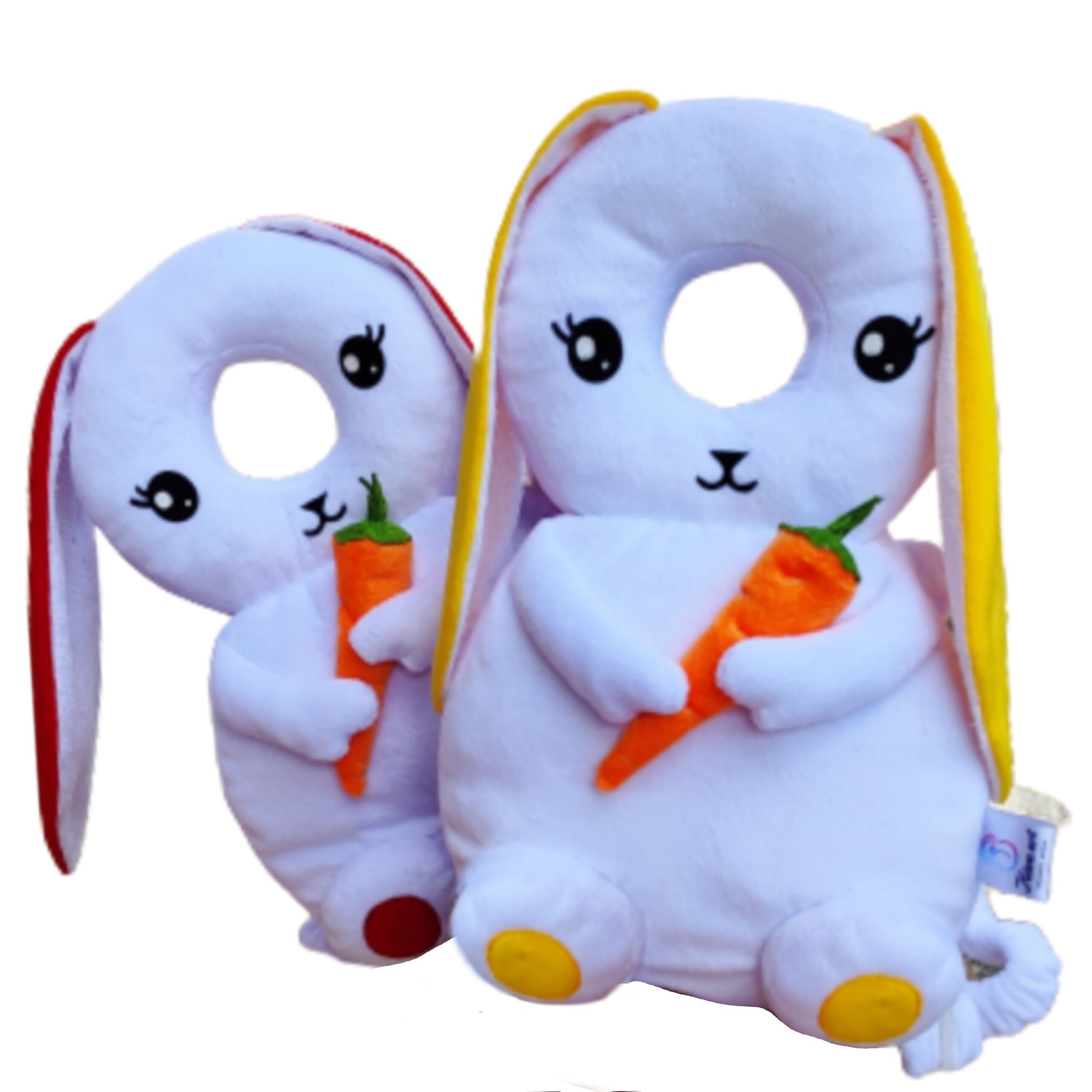Baby Head Guard Bunny Head Protector Pillow for Baby