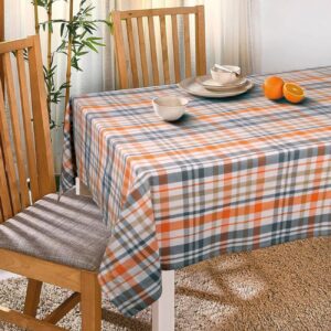 Bargh Lame Brand Cotton Tablecloth – Classic Checkered Pattern