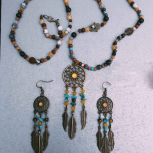 Bronze Jewelry Set Dreamcatcher Delight Set