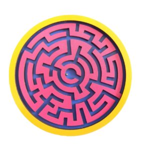 Children’s Wooden Maze Puzzle – Round Design