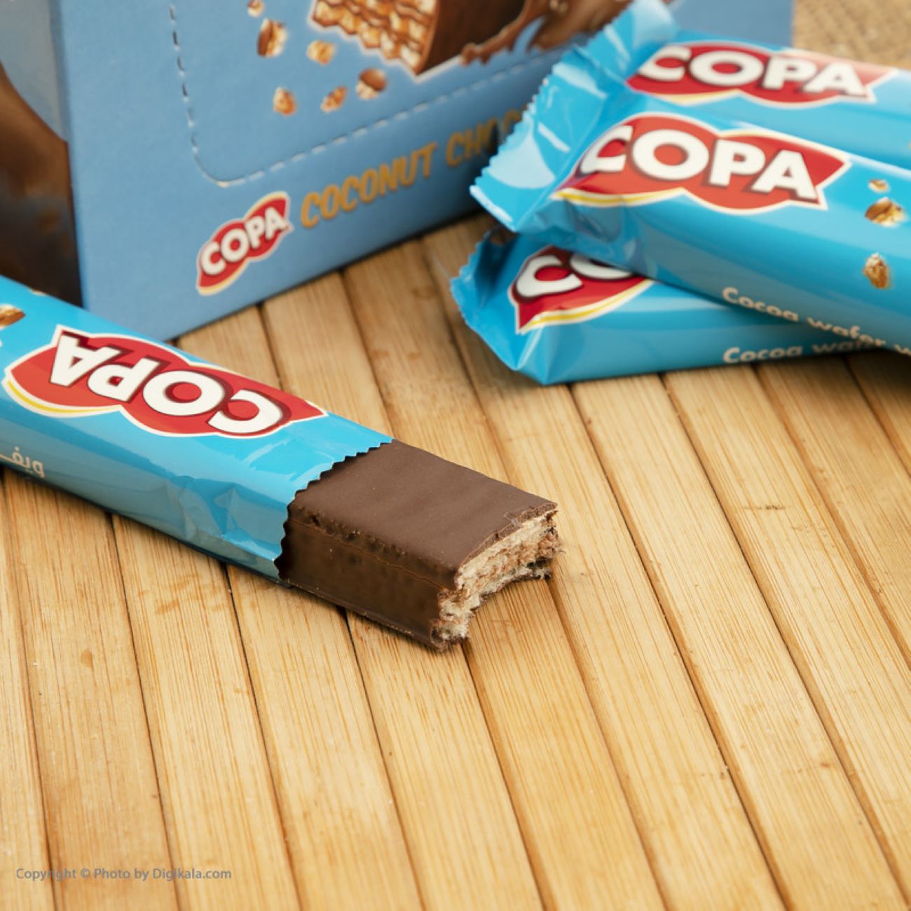 Cocoa Wafer with Coconut Flavor -12 pieces in 1 pack