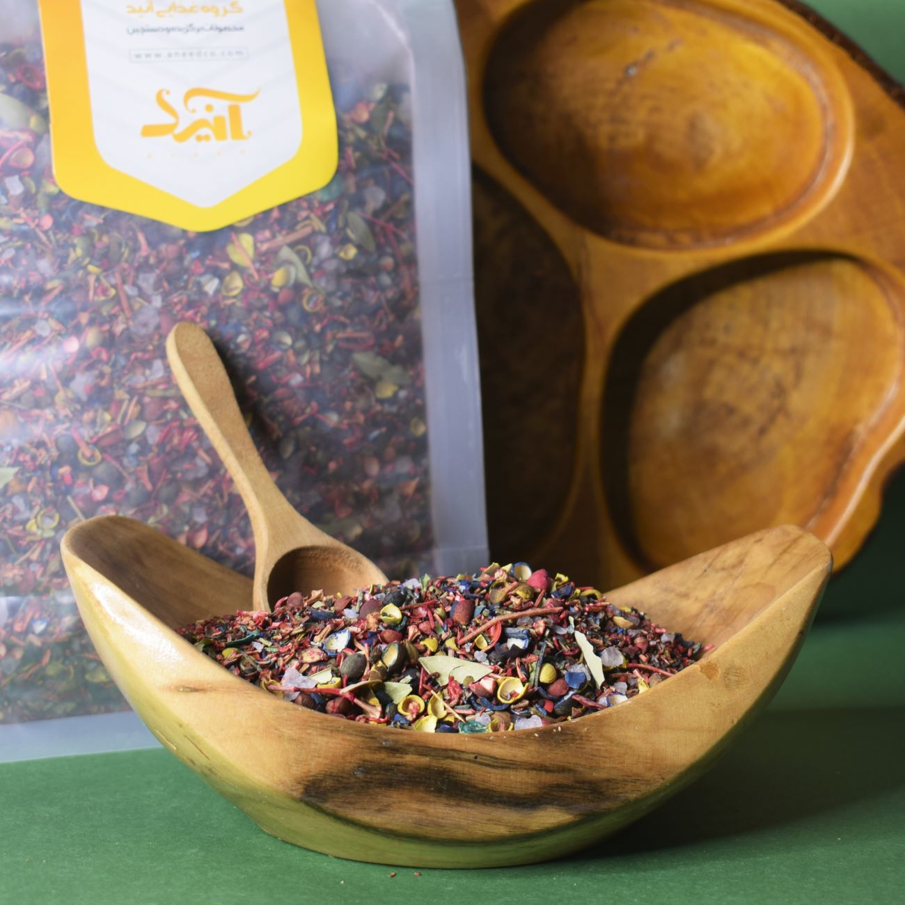 Colored Espand A Ritual Herb of Iran’s Ancient Practices – Kapia Brand (500 gr)