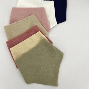Cotton Muslin Neck Scarf Bandana for Baby