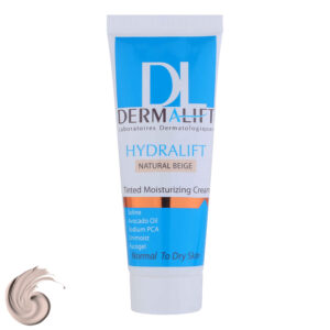 Dermalift Tinted Moisturizer Cream for Nirmal to Dry Skin – Deep Hydration & Radiant Finish, 40 ml (2x)