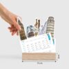 Desk Calendar for the Year 1404 , 3D World Tour Model