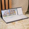 Desk Calendar for the Year 1404 with Notebook
