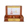 Desk Calendar for the Year 1404 with Wooden Organizer
