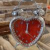 Desk Clock with a Heart Design - Love in Every Tick