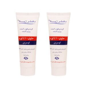Dr. Zhila Moisturizing Cream, Urea 10 Model, 75ml Each, Set of 2