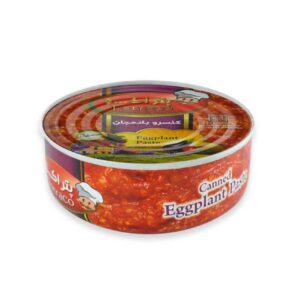 Gheymeh Bademjan – Persian Eggplant & Yellow Split Pea Stew, Canned 230gr (Pack of 8)