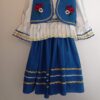 Traditional Mazandarani Clothing Set - Blue Embroidered Attire