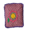 Hand-Crocheted Cushion Set - Pink Macrame Floral (2-Pack)