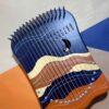 Harika Sunset Serenade 17-String Lyre Harp - Navy Blue