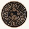 Industrial Steampunk Gear Clock – Rotating Metal Wall Decor
