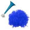 Iranian Fan Wig Set with Horn for Esteghlal Team - Support in Style
