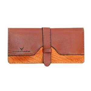 Leather Wallet for Woman – Perfect for Organizer Card, Lightweight & Chic