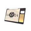 Metal Desk Calendar for the Year 1404 with Pen Place- Timeless Design
