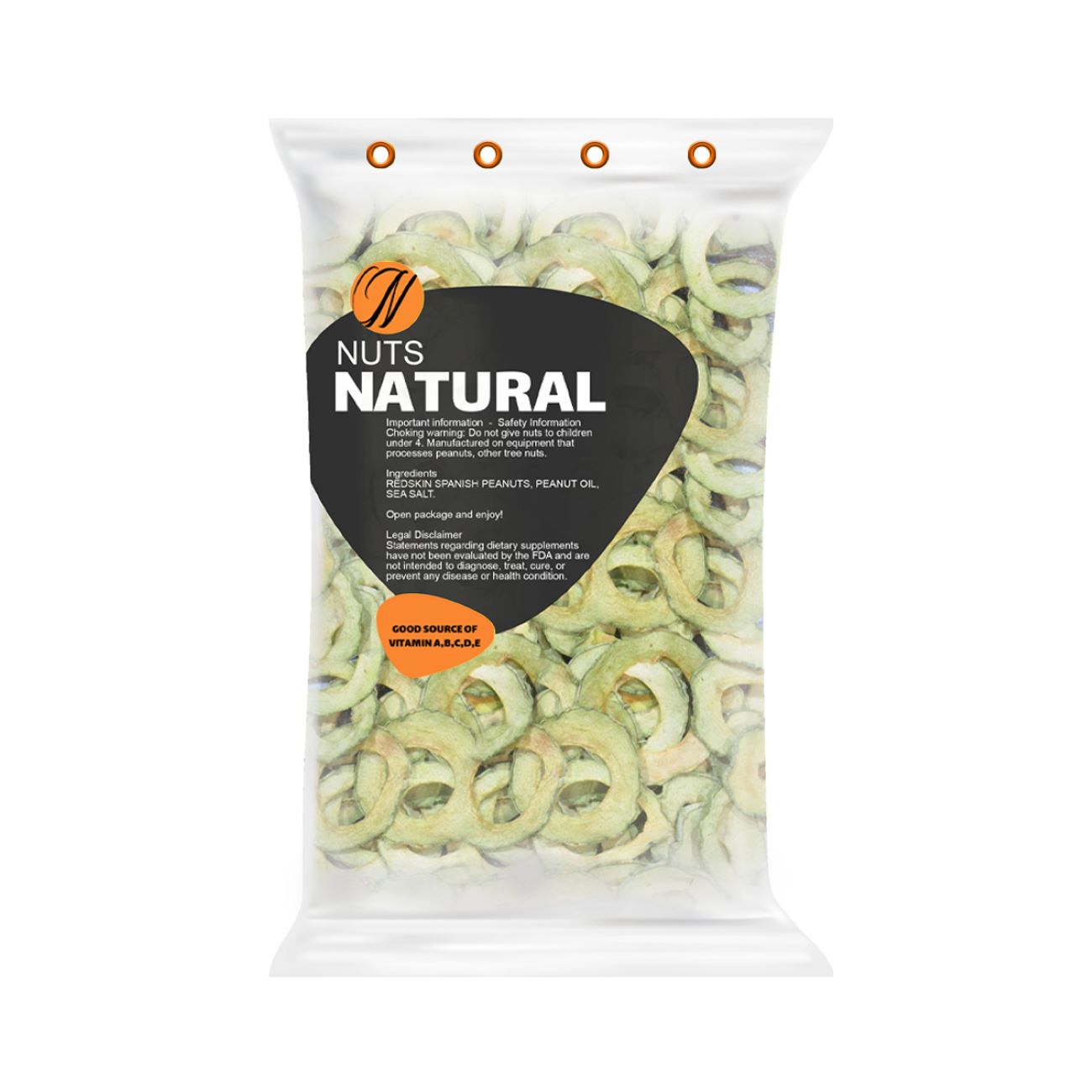 Natural Sliced Dried Cantaloupe – 500g (2 Packs)