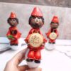 Persian Hajji Firuz Pottery Doll - Perfect for Nowruz and Haft-Sin Celebration
